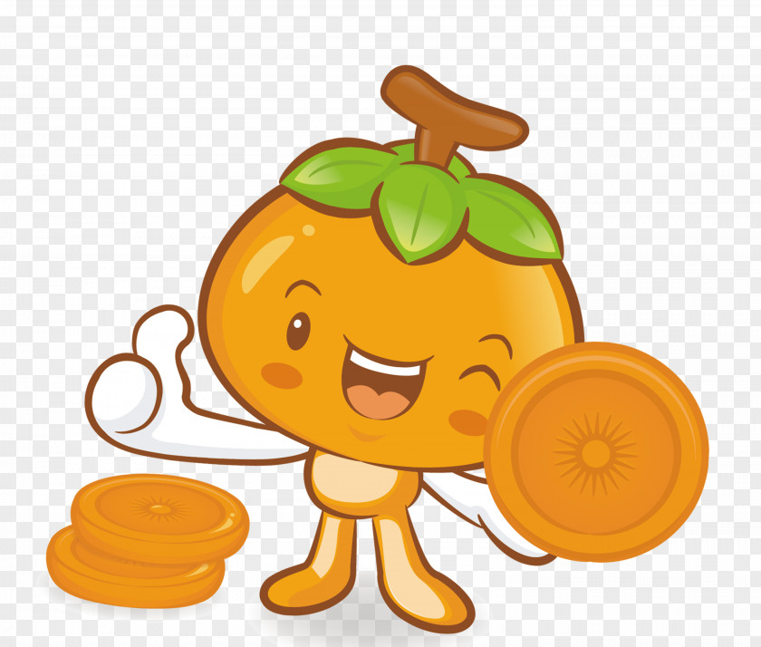 Persimmon Cake Material To Avoid Pull Cartoon Illustration PNG