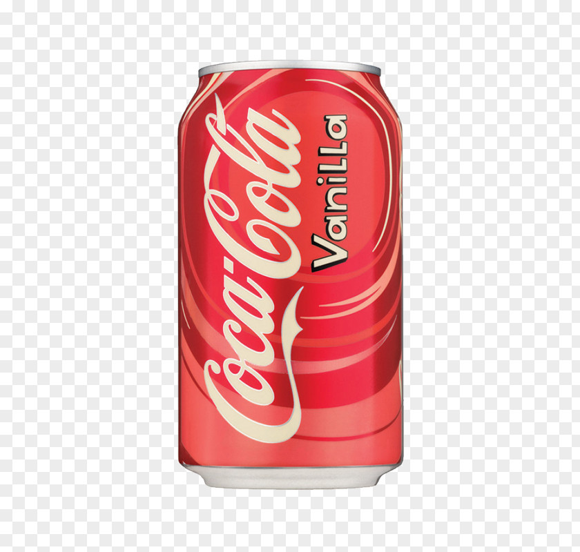Coca Cola Coca-Cola Vanilla Aluminum Can United States Tin PNG
