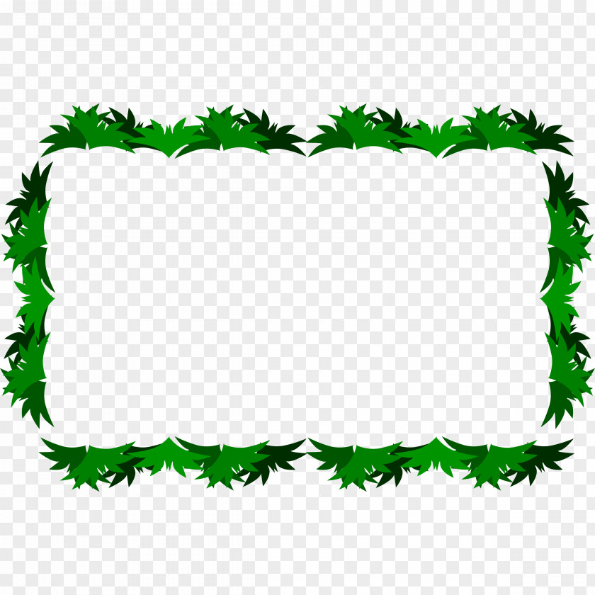 Green Frame Picture Frames Clip Art PNG