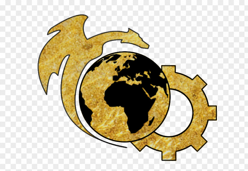 LOGO GAMER World Map Globe Earth PNG