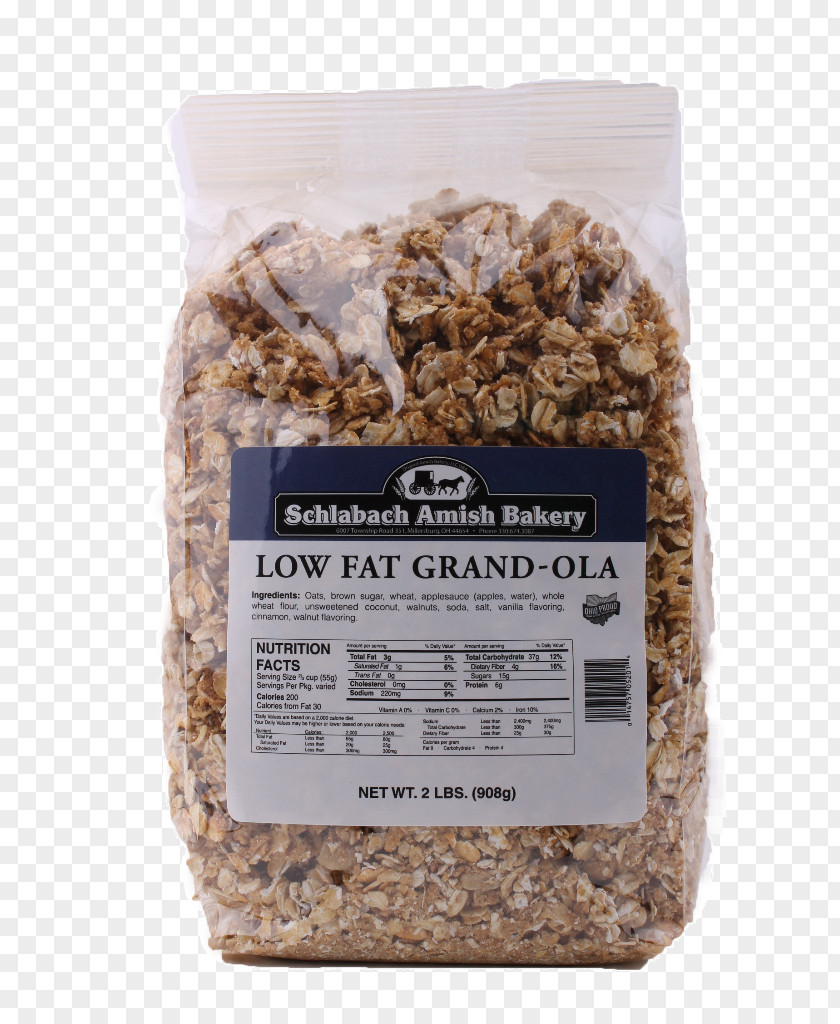 Low Fat Muesli Breakfast Cereal Granola Food PNG