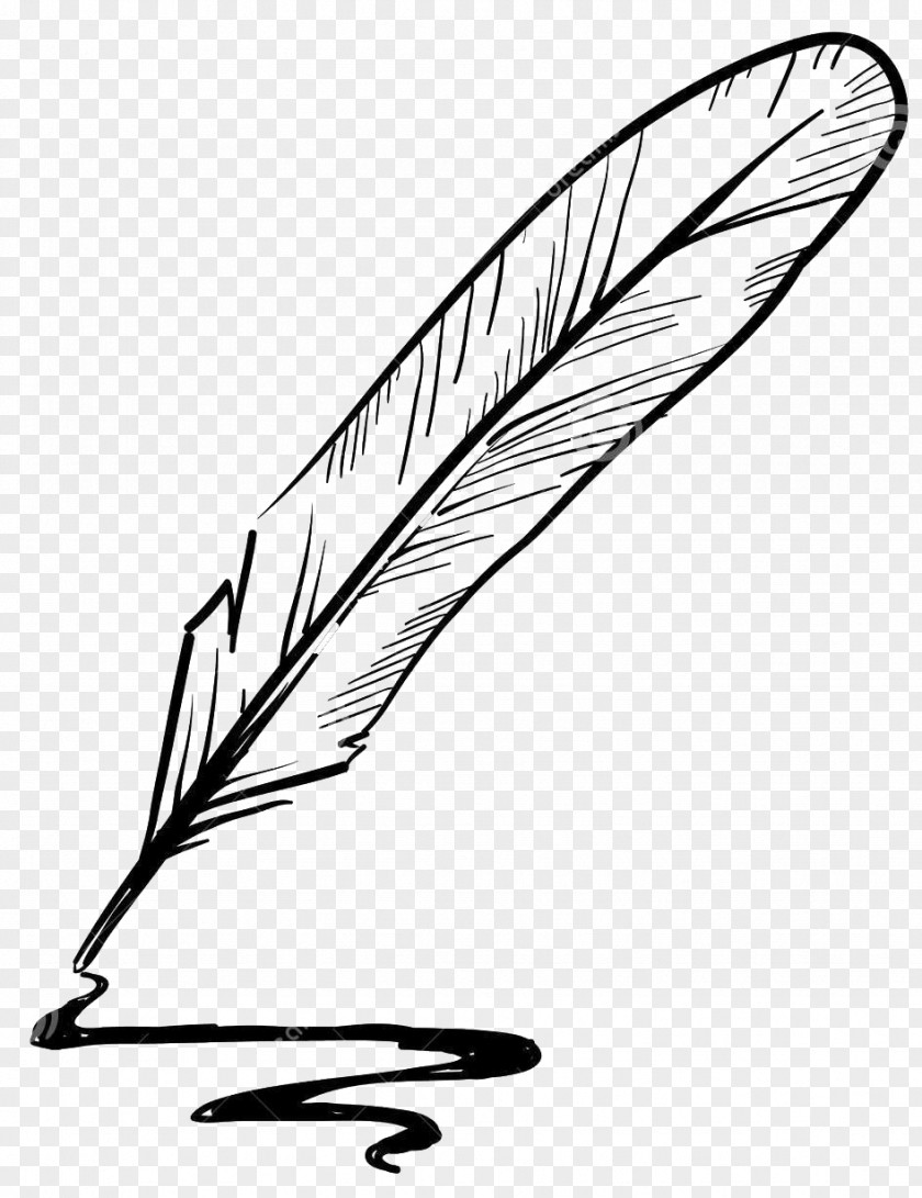 Pero Paper Quill Inkwell Pens Fountain Pen PNG