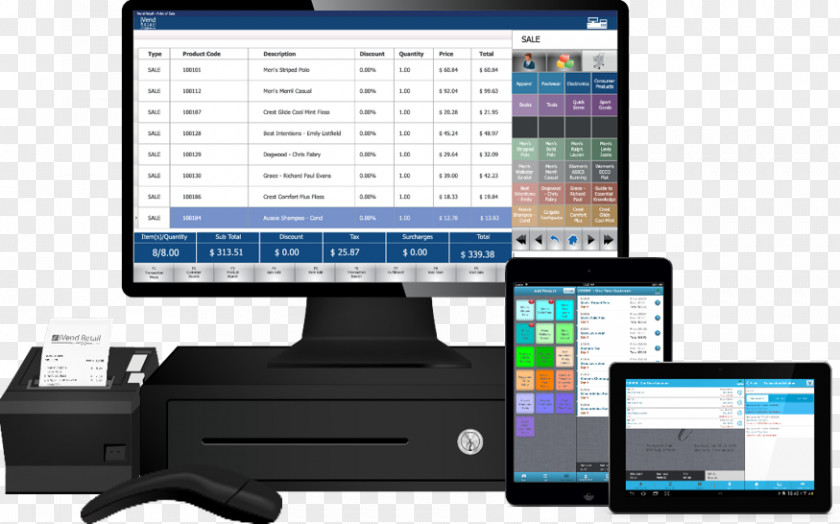 Point Of Sale Sales Retail Cash Register POS Solutions PNG