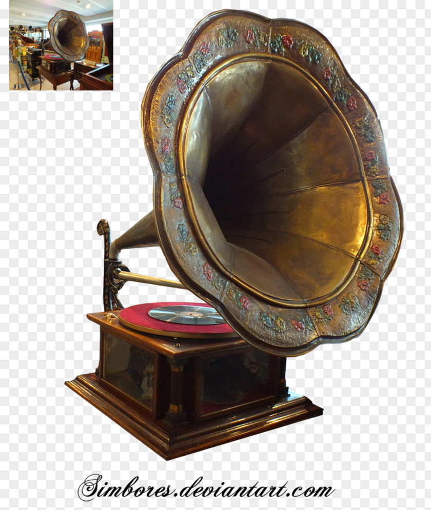 Real Old Speaker Phonograph Record Clip Art PNG