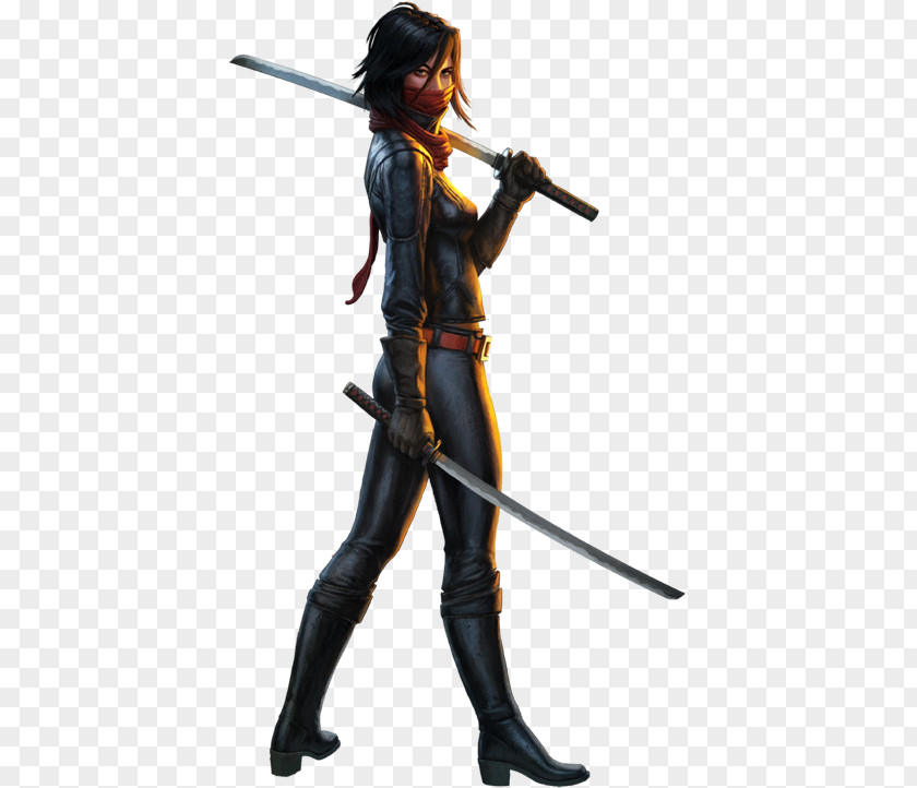 Samurai Secret World Legends Concept Art Character Female PNG