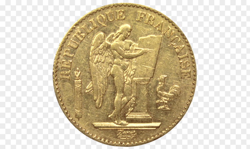 Gold Coin Napoléon Louis D'or PNG
