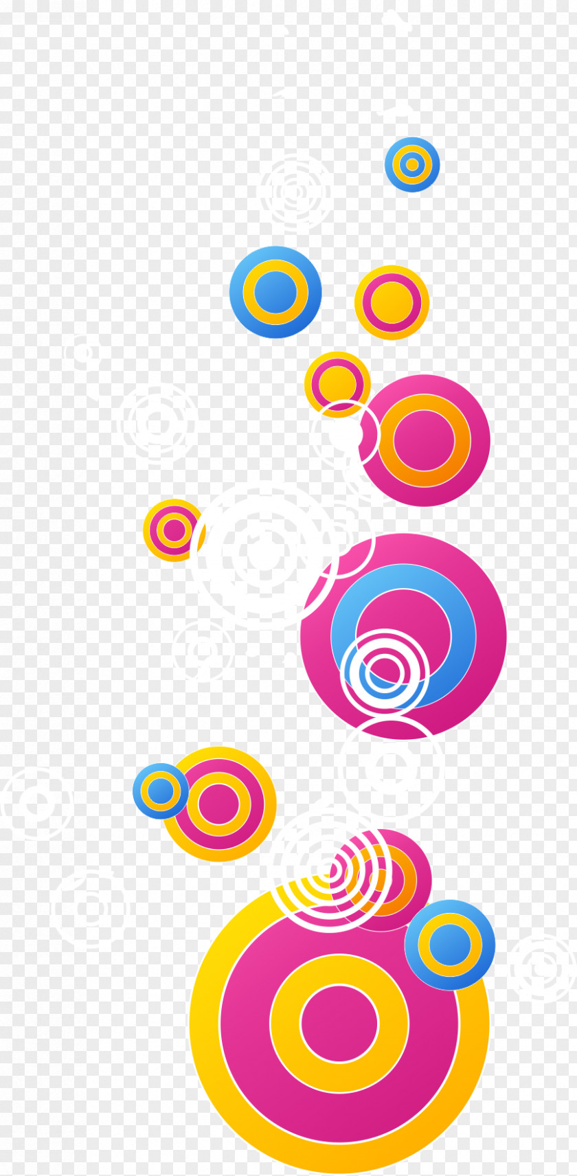 Tide Circle Graphic Design PNG