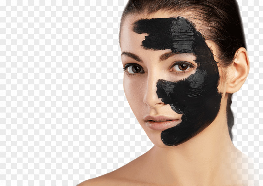 Black Mask Carbon Dioxide Laser Chemical Peel Facial Hair Removal PNG