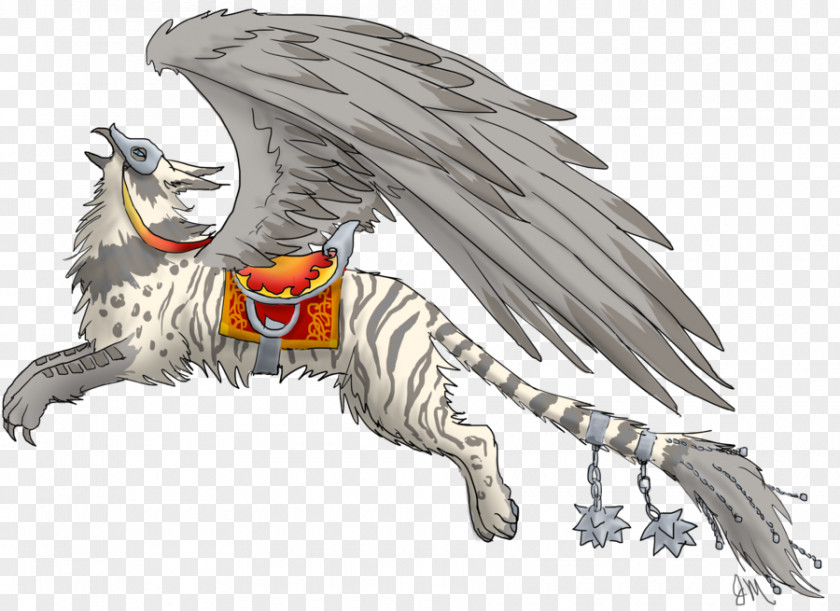 Dog Dragon Bestiary Feather Eagle PNG