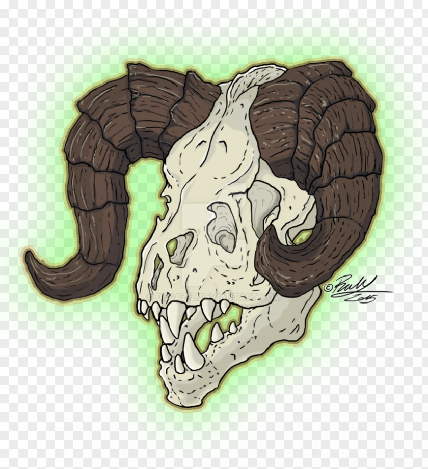 Glowing Halo Fallout 4 Skull Bone Drawing Art PNG