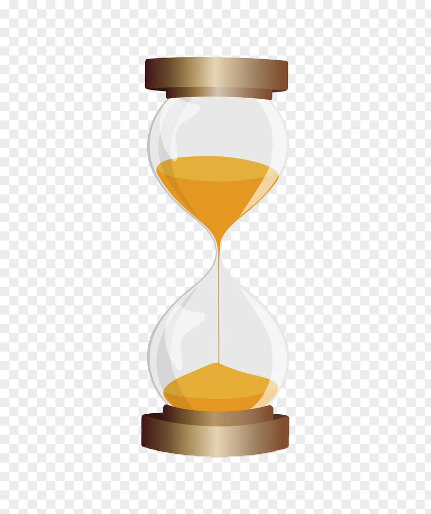 Hand-painted Hourglass Fond Blanc Illustration PNG