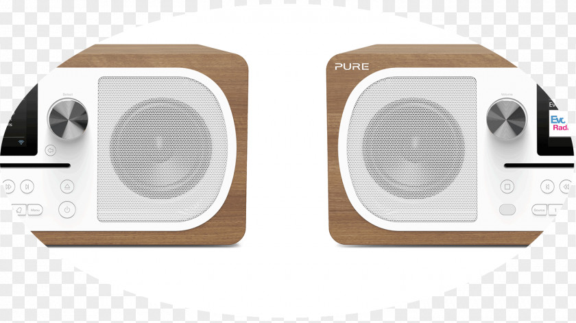 Pure Quality Computer Speakers Digital Radio Internet Audio Broadcasting PNG