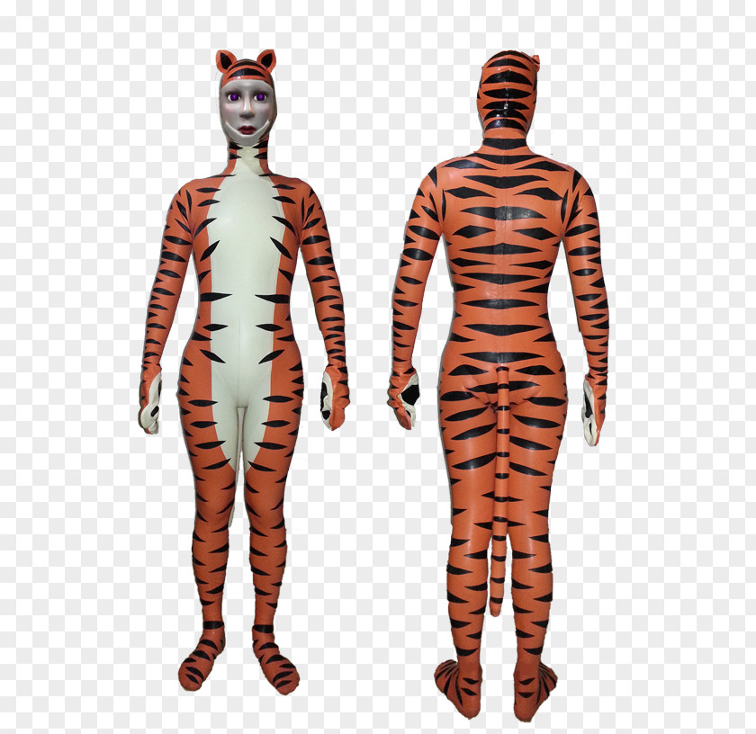 Tiger Costume Homo Sapiens PNG