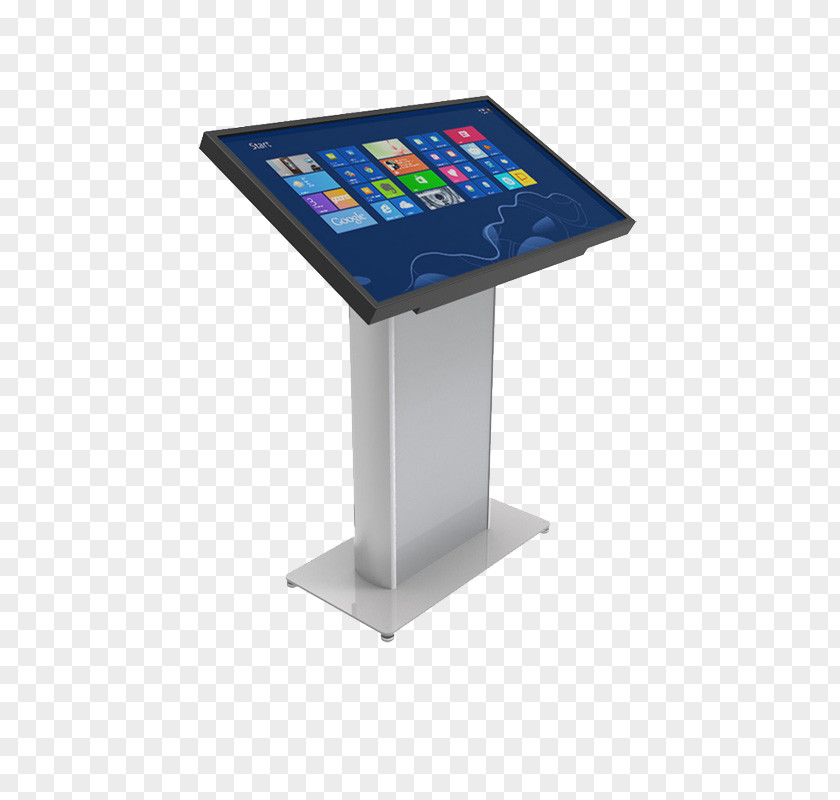 Touch Screen Table Interactive Kiosks Advertising Touchscreen PNG
