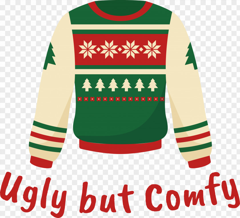 Ugly Comfy Ugly Sweater Winter PNG