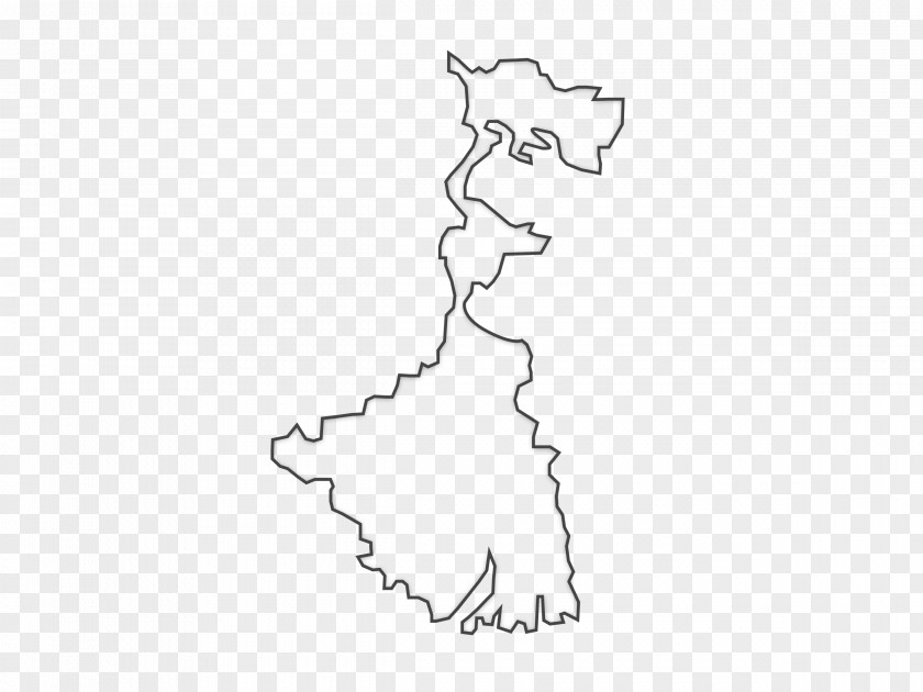West Point Bengal Jharkhand States And Territories Of India Line Art PNG