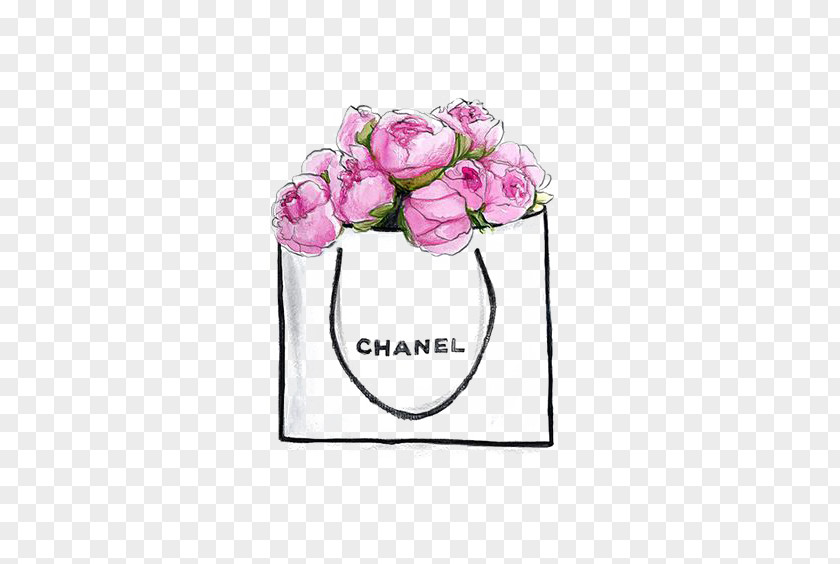 Chanel Handbags No. 5 Drawing Handbag PNG