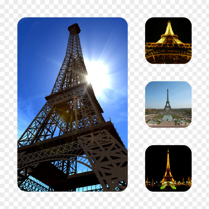 Eiffel Tower Seine Building Monument PNG