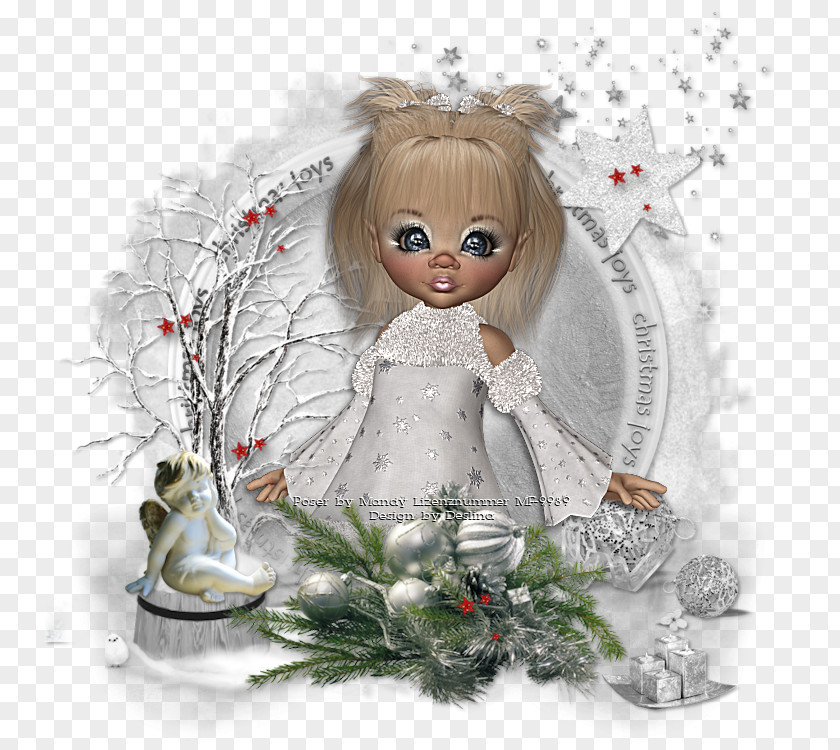Ins Christmas Ornament Doll New Year PNG