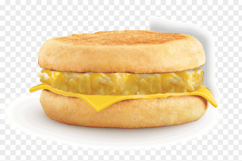 Scrambled Eggs Cheeseburger Hamburger Breakfast Sandwich Fast Food McGriddles PNG