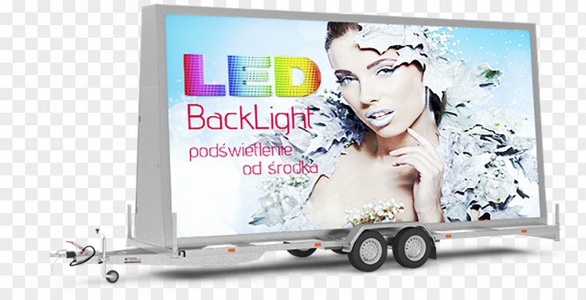 Backlight Mobile Advertising Display Light-emitting Diode PNG