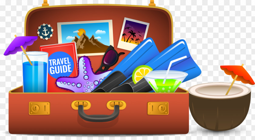 Luggage Space Travel Hotel Vacation Talking Tom And Friends PNG