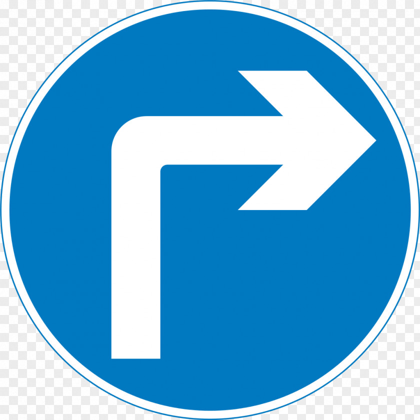 Road Sign Traffic Mandatory PNG