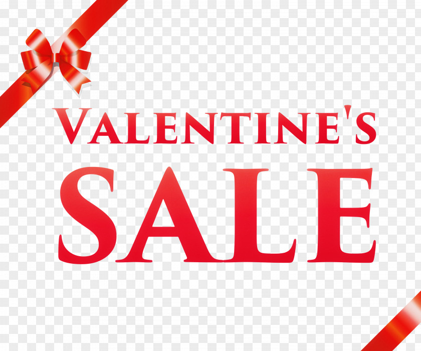 Valentines Sale Banner Design PNG