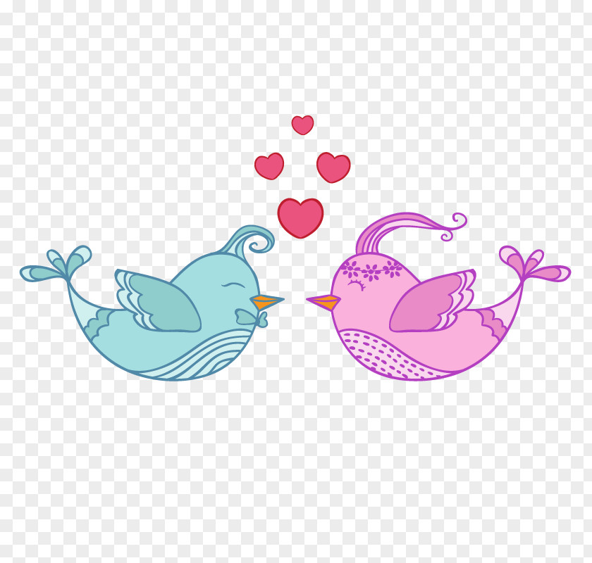 Vector Love Birds Wedding Invitation Bird Convite PNG