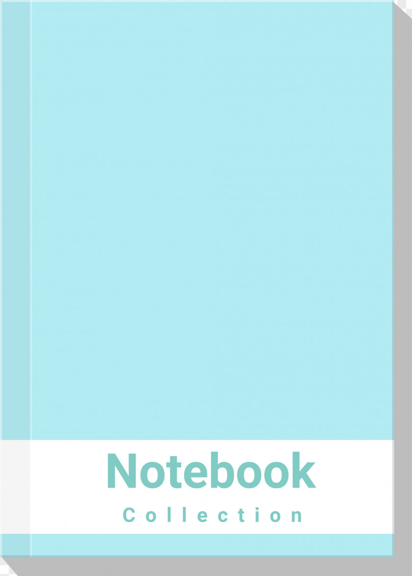 Blue Notebook Material Laptop Paper PNG