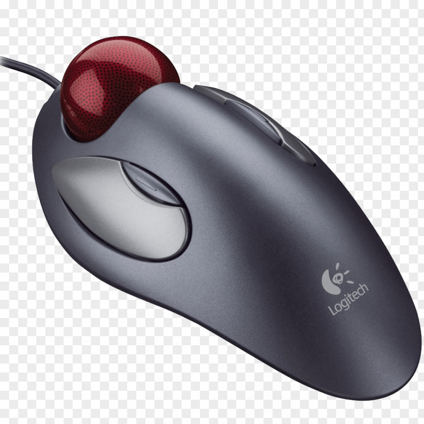 Computer Mouse Keyboard Trackball Logitech Trackman Marble Scroll Wheel PNG