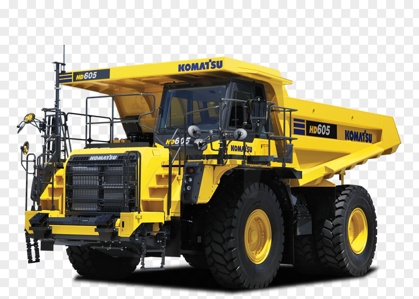 Dump Truck Komatsu Limited Caterpillar Inc. Heavy Machinery Mining PNG