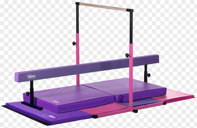 Gymnastics Artistic Balance Beam Horizontal Bar Mat PNG