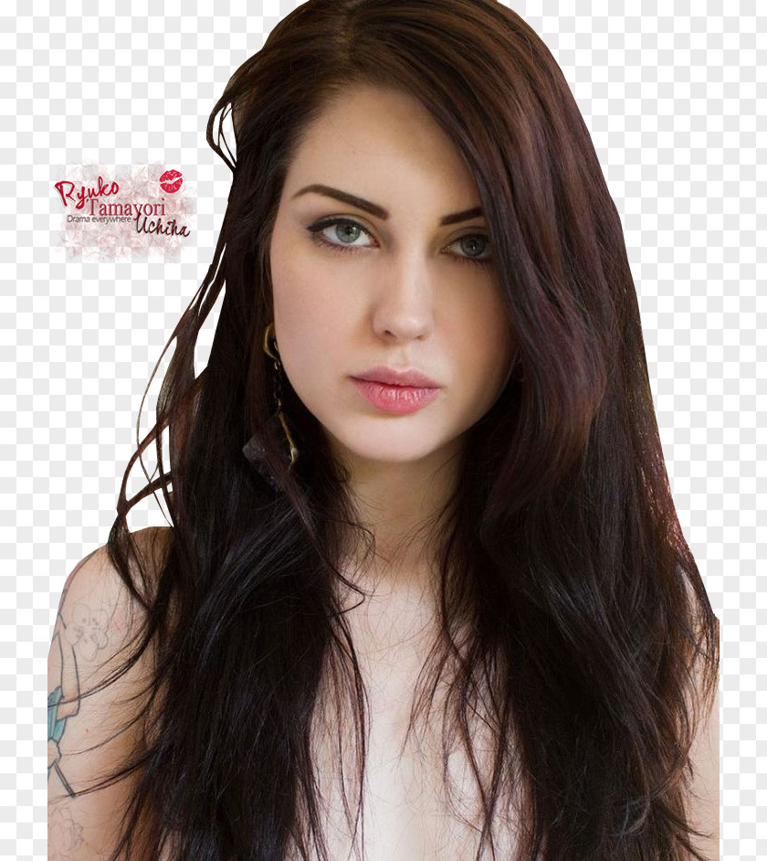 Hair Long Brown Hairstyle Coloring PNG