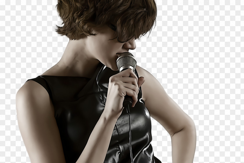 Hand Ear Microphone PNG