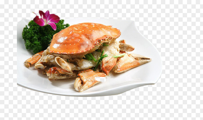 Jiangcong Dungeness Crab Seafood Fried Rice Chinese Cuisine Lions Head PNG