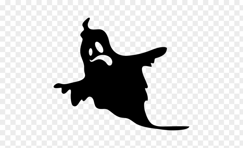 Silhouette Ghost Clip Art PNG