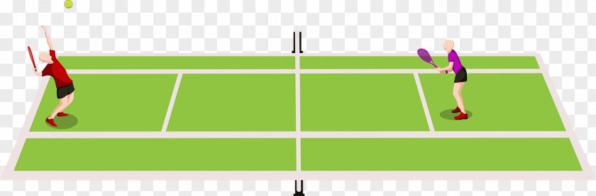 Simple Green Tennis Field Vector Centre Euclidean Football Pitch PNG