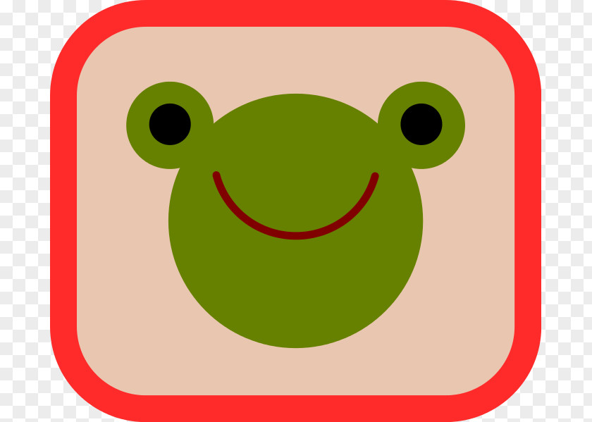 Smiley Tree Frog Clip Art PNG