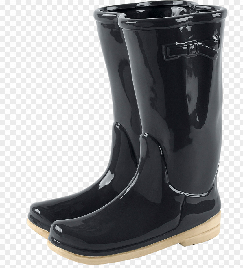 A Pair Of Black Boots Cut New Wellington Boot Clip Art PNG