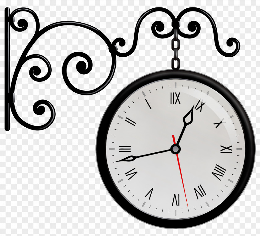 Analog Watch Interior Design Clock Cartoon PNG