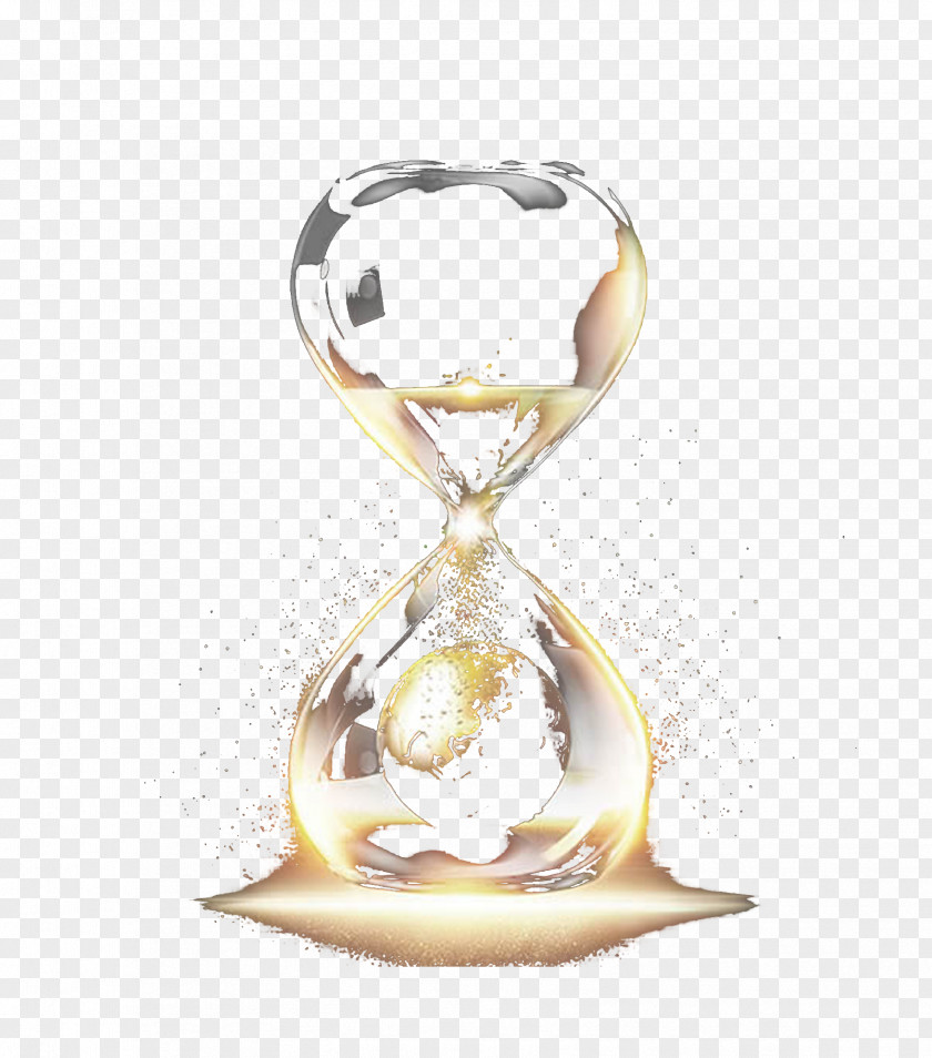 Crystal Hourglass PNG