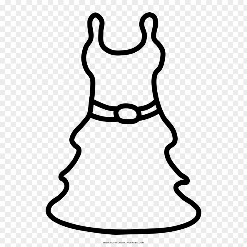 Dress Drawing Coloring Book Gown PNG