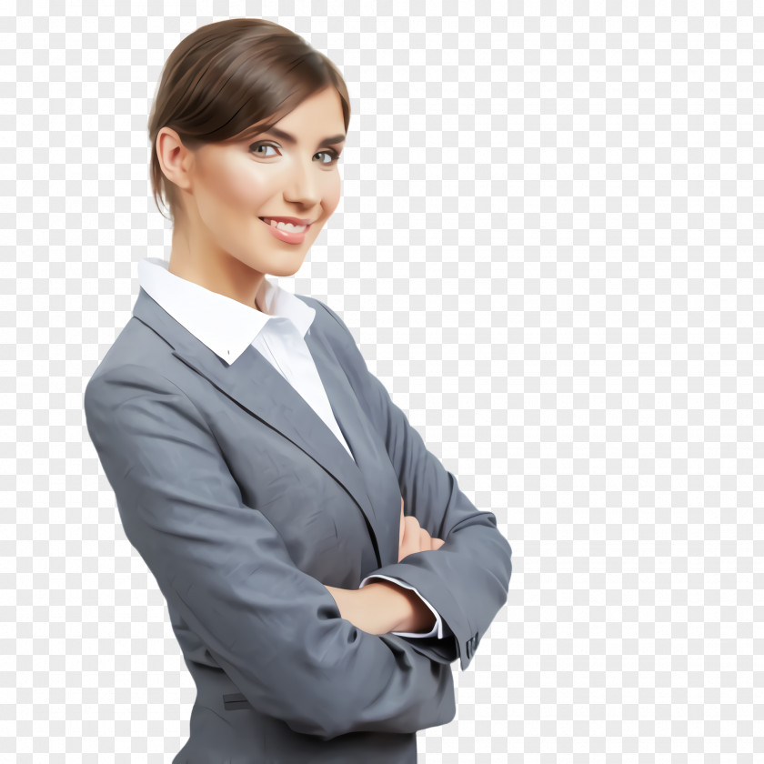Gesture Blazer Suit Standing Outerwear White-collar Worker Formal Wear PNG