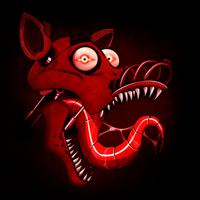 Nightmare Foxy Five Nights At Freddy's 4 2 Art Drawing PNG