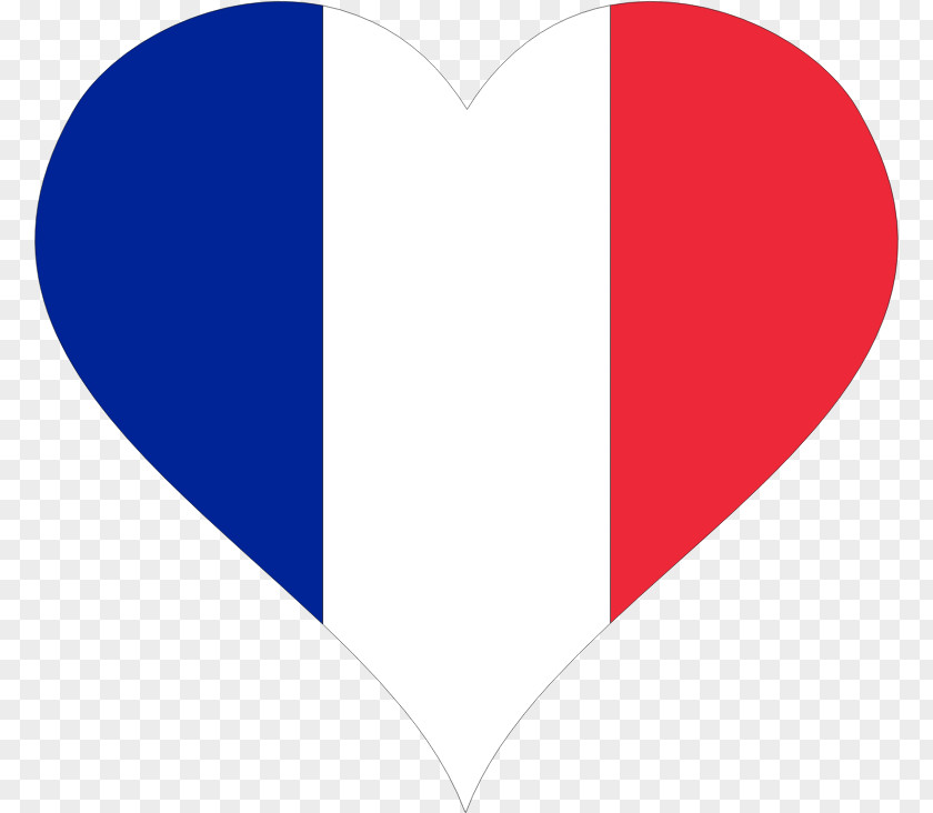 France Flag Of Heart Clip Art PNG