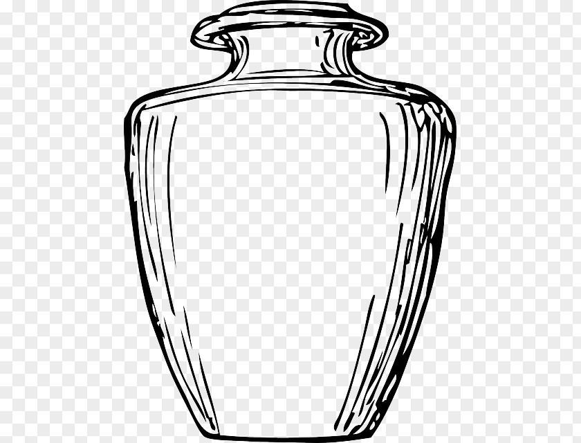 Jar Black And White Clip Art PNG