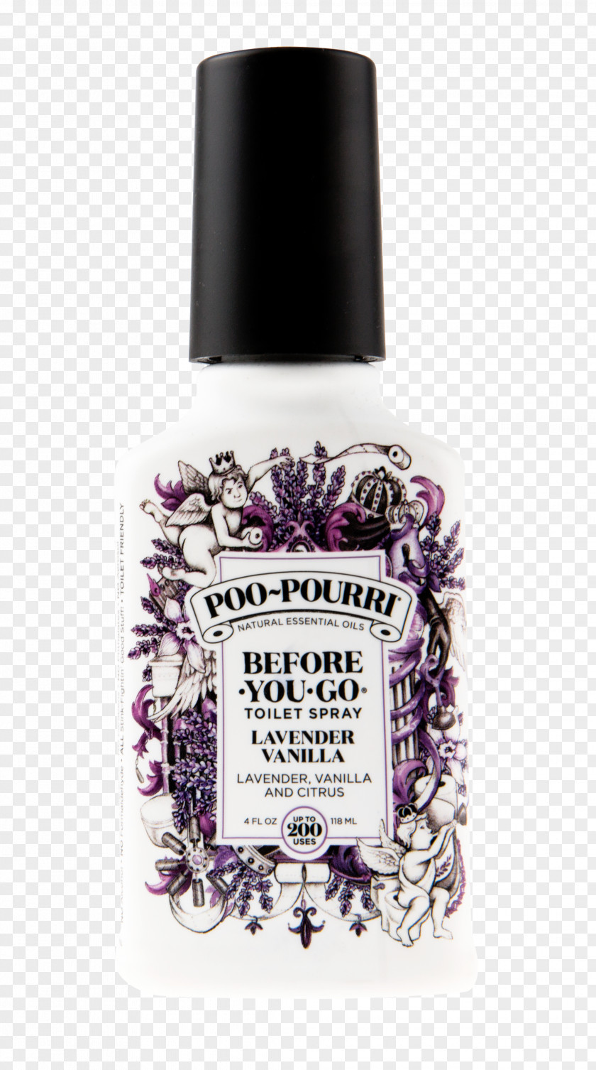 Perfume Poo-Pourri Toilet Lavender Bottle PNG