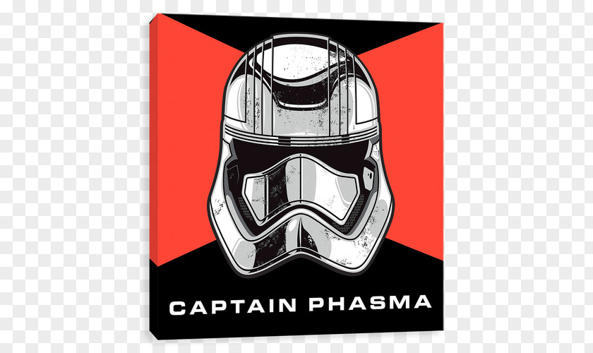 Stormtrooper Captain Phasma American Football Helmets Decal Sticker PNG