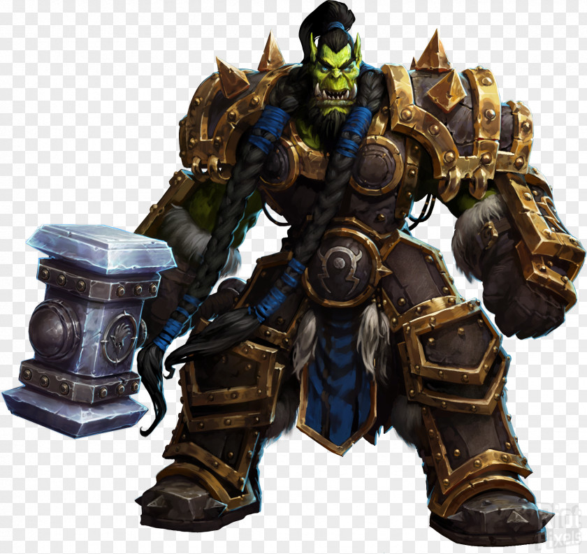 World Of Warcraft Heroes The Storm Warcraft: Battle For Azeroth Lost Vikings Thrall PNG